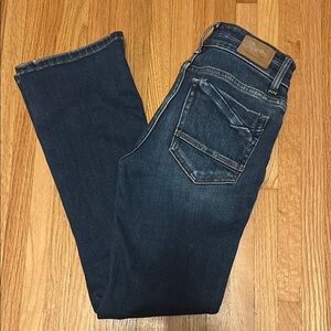 BKE Women's Dark Blue Boot Cut Jeans